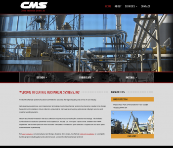 Manufacturing Web Design: CMS Marshfield